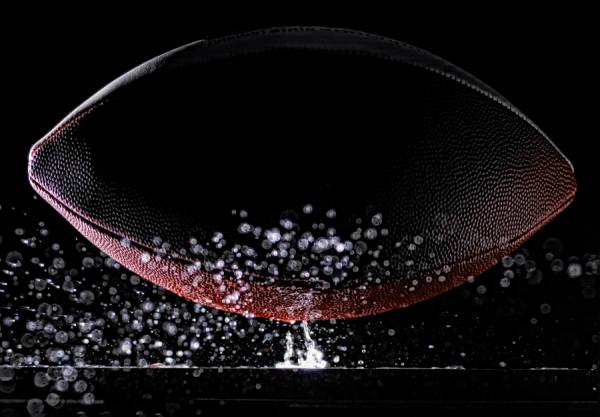 Photograph Joe Felzman Football Splash Test on One Eyeland